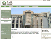 Tablet Screenshot of giaba.org